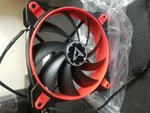 Arctic Bionix F120 Pwm Mm Case Fan, Red/black Gaming With Pst. Fixed Price $12.80.