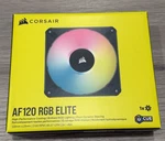 Corsair AF120 Rgb Elite 120MM Pwm Fan Icue 2100 Rpm Fluid Dynamic Bearing Black. Fixed Price $25.00.