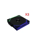 Lian Uni Fan Wireless 120 Mm Argb 12TL12W1B Black 3 Pack No Controller. Fixed Price $86.00.