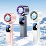High-speed Handheld Icing Fan, 4000MAH & Smart Display, 199 Gears, Turbo Cooling. Fixed Price $19.86.