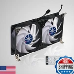 Titan- 12V Dc Double Rack Mount Ventilation Cooling Fan For Fridge And. Fixed Price $157.39.