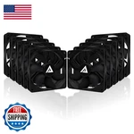 Apevia CF1012S-BK 120MM 4PIN Molex 3PIN Motherboard Black Silent Case Fan 10-PK. Fixed Price $58.87.