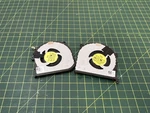 Dell Xps 15 9550 Dual Cooling Fan 36CV9 Rvtxy. Fixed Price $9.50.