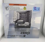 Msi B760M Project Zero Wi-fi 6E Intel Sata 6GB/S DDR5 Back. Fixed Price $132.05.
