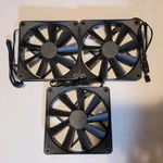 Nzxt 120MM Case Fans (3 Pack) Model RF-Q12CR-B1 3-PIN. Fixed Price $5.99.