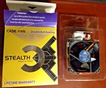 Nos Vantec SF8025L 80X80X25MM Double Ball Bearing Stealth Silent Quiet Case Fan. Fixed Price $6.98.