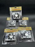 Lot Of Ever Cool Aluminum Frame Case Fan Kit AL8025B 80X80X25. Fixed Price $44.99.