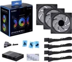 Lian Uni Fan Infinity Rgb Black UF-SLIN120-3B. Fixed Price $110.49.