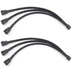 Gavemi 2-PACK Fan Splitter, 4 Pin Pwm Cable Pc Case Header.... Fixed Price $11.86.