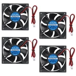 D-flife 4PCS 8025 Cooling Fan 80X80X25MM Dc 24V Cooler Brushless 80MM.... Fixed Price $14.76.