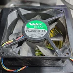 Nidec Betav TA450DC B35502-35 12VDC 1.40A 4-WIRE Square Fan Black. Fixed Price $15.00.