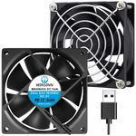 Dual Ball Bearing 80MM Usb Fan 2-PACK. Fixed Price $33.59.