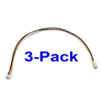 Panaflo Fan 3-PIN Snap On Wire 12-INCH Cable (3-PACK). Fixed Price $9.99.