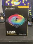 New Corsair QL120 Rgb 120MM Black Case Fan. Fixed Price $63.00.