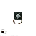 Fan Muffin Cooling 40MM 40X40X28 Delta TFB0412EHN 25420. Fixed Price $9.00.