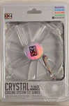 Xigmatek Crystal 140MM White Led Case Fan CLF-F1454 1000 Rpm 63.5 Cfm (B1). Fixed Price $12.95.