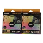 Gaming Pc Raidmax 120MM Argb Led Pwm Case Fans Aura Sync NV-R120TP Quiet Cooling. Fixed Price $23.47.