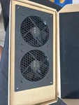 Airplate S7, Quiet Cabinet Fan 12"FOR Home Theater Av Amplifier Media Cooling #3. Fixed Price $49.00.