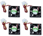 Top Motor DF126020PL 60MM X 20MM Computer Case 3 / Pin Cooling Fan 12V 4-PACK. Fixed Price $14.99.