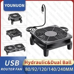 5V Usb Router Fan 80MM 92MM 120MM 140MM Diy Tv Box Ball/sleeve Cooler. Fixed Price $19.98.