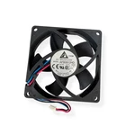 Delta Electronics AFB0812HD 80MM 12V 0.27A Dc Brushless Case Fan 3-PIN Black. Fixed Price $11.89.