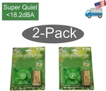 2-PACK New Evercool 60MM X 15MM 3-PIN 12V Quiet 18.2DBA Rohs Pc Case Cooling Fan. Fixed Price $13.99.