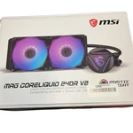 Msi Mag Coreliquid 240R V2 Cpu Cooler Black Rgb Light - Brand New Sealed. Fixed Price $79.99.