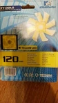 New Kingwin CFY-012LB Yellow Led 120MM Desktop Computer Cooling Case Fan. Fixed Price $18.00.