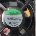 Sunon SP102A 1123MBL.GN Fan 115V 0.17/0.16A Square Black Plastic. Fixed Price $13.08.