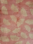 Pink M'liss Visit Paris Fans Lace Cotton Fabric 1.75 Yards. Fixed Price $9.75.