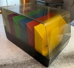 Vintage Computing: 1980S 5.25" Inch Five & Quarter Floppy Disk Storage Case. Fixed Price $59.75.