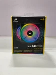 Corsair Led LL140 140MM Dual Light Loop Rgb Pwm Fan (2-PACK). Fixed Price $47.99.