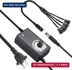 Delinx 36W 12V Adjustable Power Supply Variable Voltage Adapter With 4 Pin Fan. Fixed Price $28.11.
