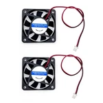 Jzk 2PCS 60 X 15 Mm 2PIN Dc 12V Mini Silent Cooling Fan With Wires,.... Fixed Price $11.05.