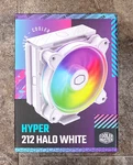 New Cooler Master Hyper 212 Halo 120MM Cpu Fan With Heatsink - White. Fixed Price $21.95.