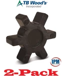 2-PACK! Tb Wood's L110-N Buna-n Jaw Coupling Insert Spider L110N. Fixed Price $28.92.