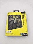 Corsair Icue Link RX140 140MM Case Fan Black Magnetic Expansion 1700RPM Open Box. Fixed Price $39.99.