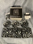 Thermaltake Toughfan EX14 Pro Swappable 140MM (3 Pack), With Reverse Blades. Fixed Price $71.38.