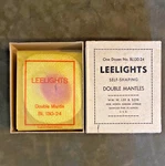 Box Of 12 Leelights Self-shaping Double Mantles BL130-24 For Lp Flood Nos. Fixed Price $30.00.