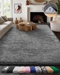 Ophanie 8X10 Shaggy Grey Rug, 46X. Fixed Price $35.54.
