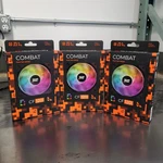 Lot Of 3 Levelplay Combat CF120 Argb 120MM Pwm 4 Pin Ultra Quite Case Fans. Fixed Price $18.00.