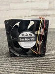 Sanyo Denki 9G1224E101 24V 0.34A Ace 120 Three-wire Cooling Fan. Fixed Price $13.00.