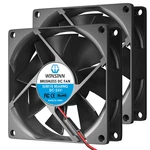 Winsinn Dc Fan 24V 8025 Sleeve Bearing Brushless Cooling 80MMX25MM 2PIN (pa. Fixed Price $14.12.