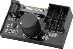 4 Pin 12V Pwm Controller 6 Fans Supported , Pc Adapter Hub Powered By Sa. Fixed Price $19.99.