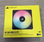 Corsair AF140 Rgb Elite 140MM Pwm Fan Icue 1700 Rpm Fluid Dynamic Bearing Black. Fixed Price $30.00.