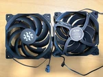 Xpg VENTO120 (pair) 120MM Computer Fans Pin DF1202512LFS3A-03 DC12V .016A. Fixed Price $13.00.
