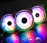 3-PACK Needmax 120MM Rgb Led Pc Computer Case Cooling Fan 12V 6-PIN. Fixed Price $22.99.