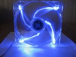 Rosewill 120MM Blue Led Case Fan. Both 3-PIN Mobo And 4-PIN Molex Connectors.. Fixed Price $6.25.