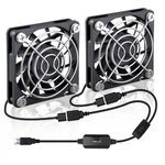 2 Packs Wathai 60MM Usb Computer Fan 5V With Speed Control 60X10MM. Fixed Price $28.88.