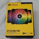 Corsair SP120 Rgb Pro Icue 120MM 3-PACK Case Fans Hydraulic 4-PIN Black. Fixed Price $41.00.